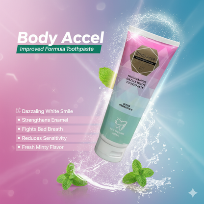 Real Niacinamide dazzle white toothpaste 100ml