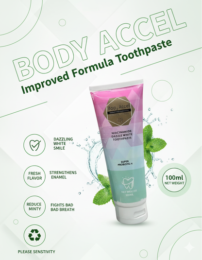 Real Niacinamide dazzle white toothpaste 100ml