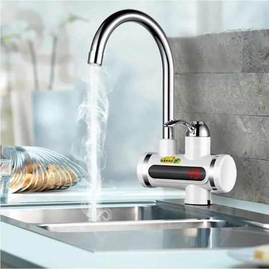 Multifunctional electric heating water faucet