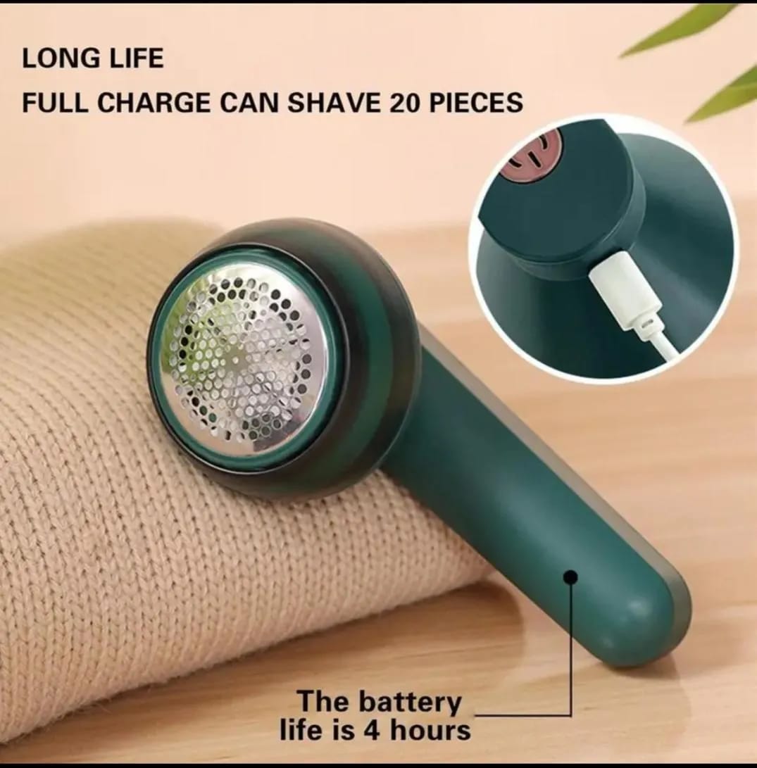 Rechargeable lint remover