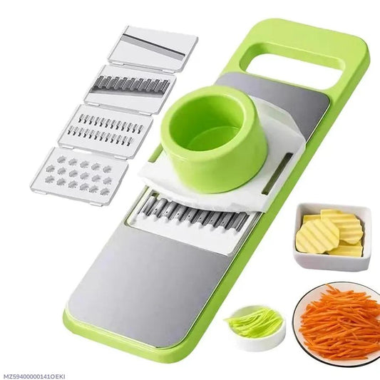 5-in-1 Manual Vegetable Slicer & Cutter