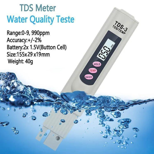 TDS Water Quality Testing Metter – Protect Your Family from Unsafe Water