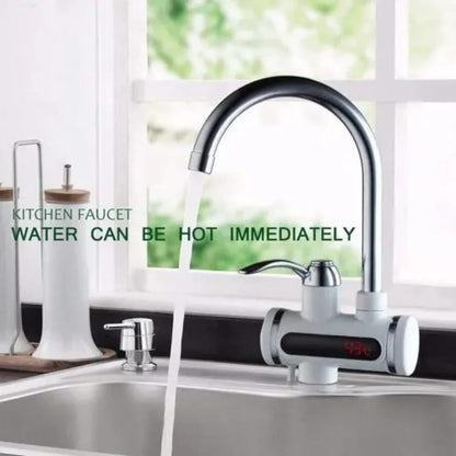 Multifunctional electric heating water faucet
