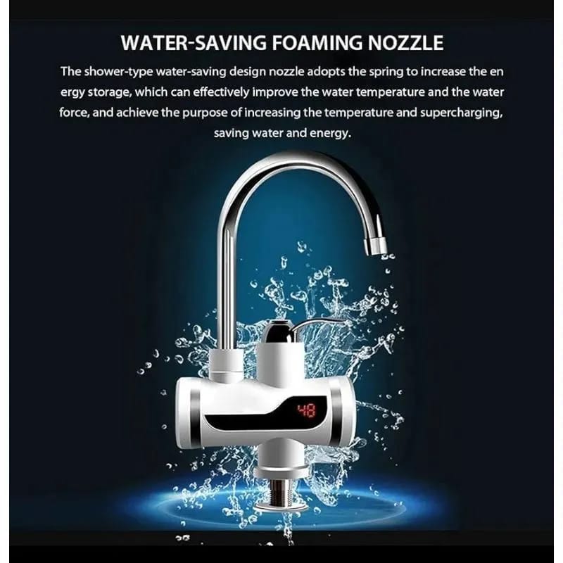 Multifunctional electric heating water faucet