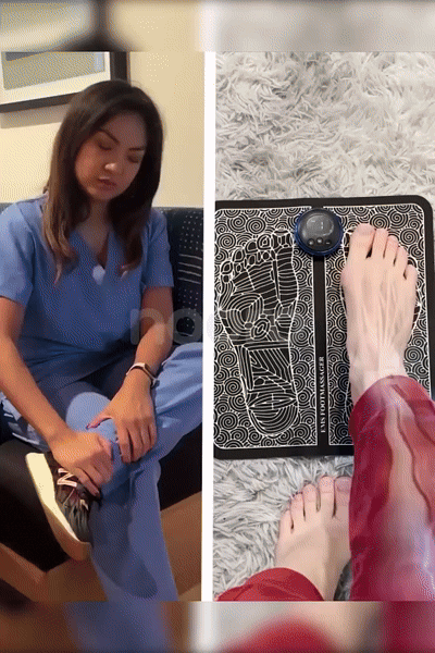 Foot massager mat